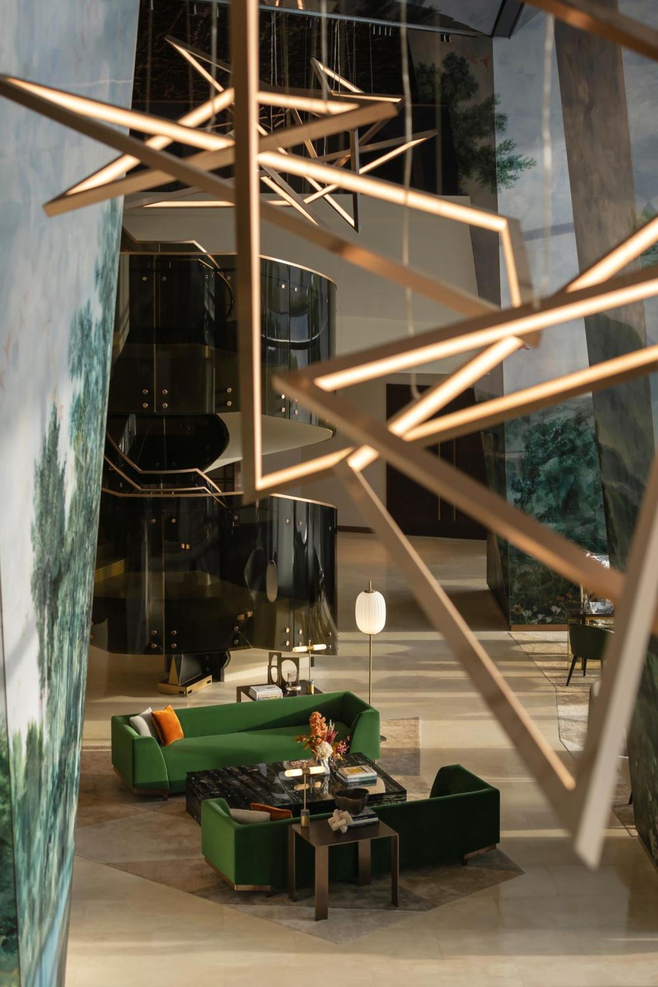 So/ Uptown Dubai Hotel Luaran gambar The lobby of the hotel