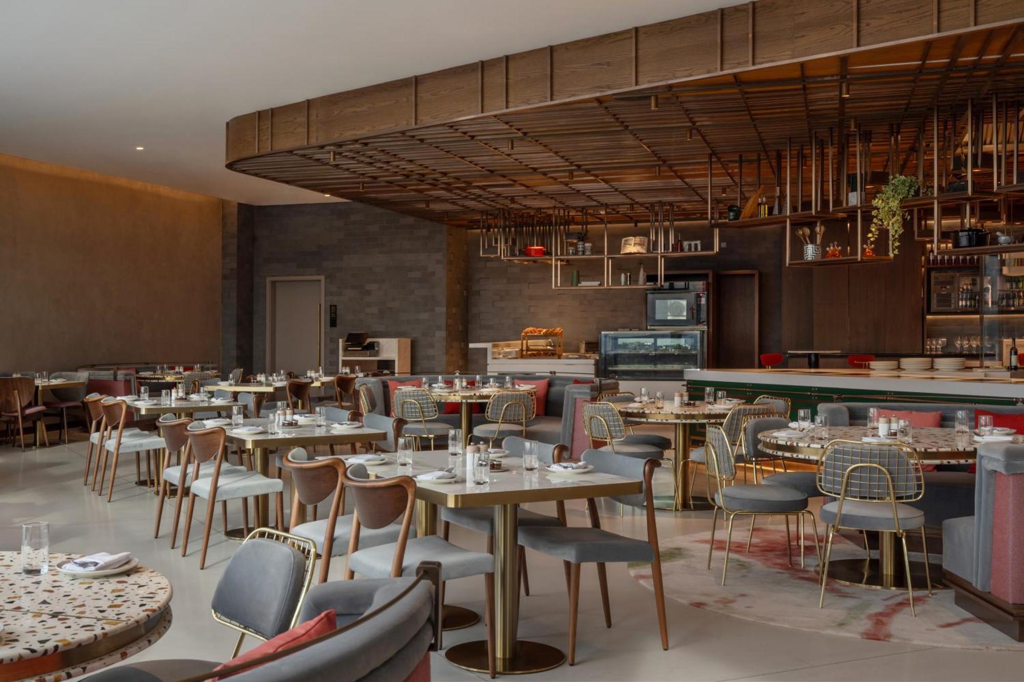 So/ Uptown Dubai Hotel Luaran gambar The interior of the restaurant